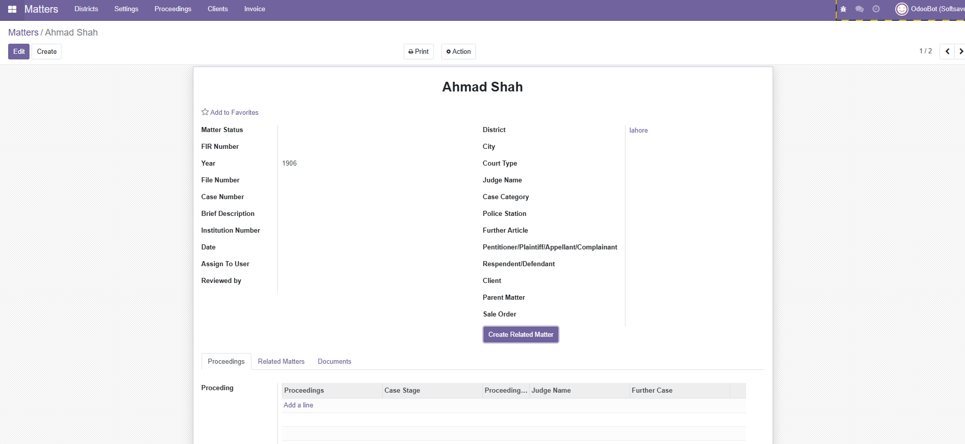Odoo Custom Modules - Details